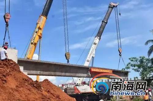好消息!海南文琼高速进入架梁施工阶段~通车后文昌到琼海将缩短半小时!